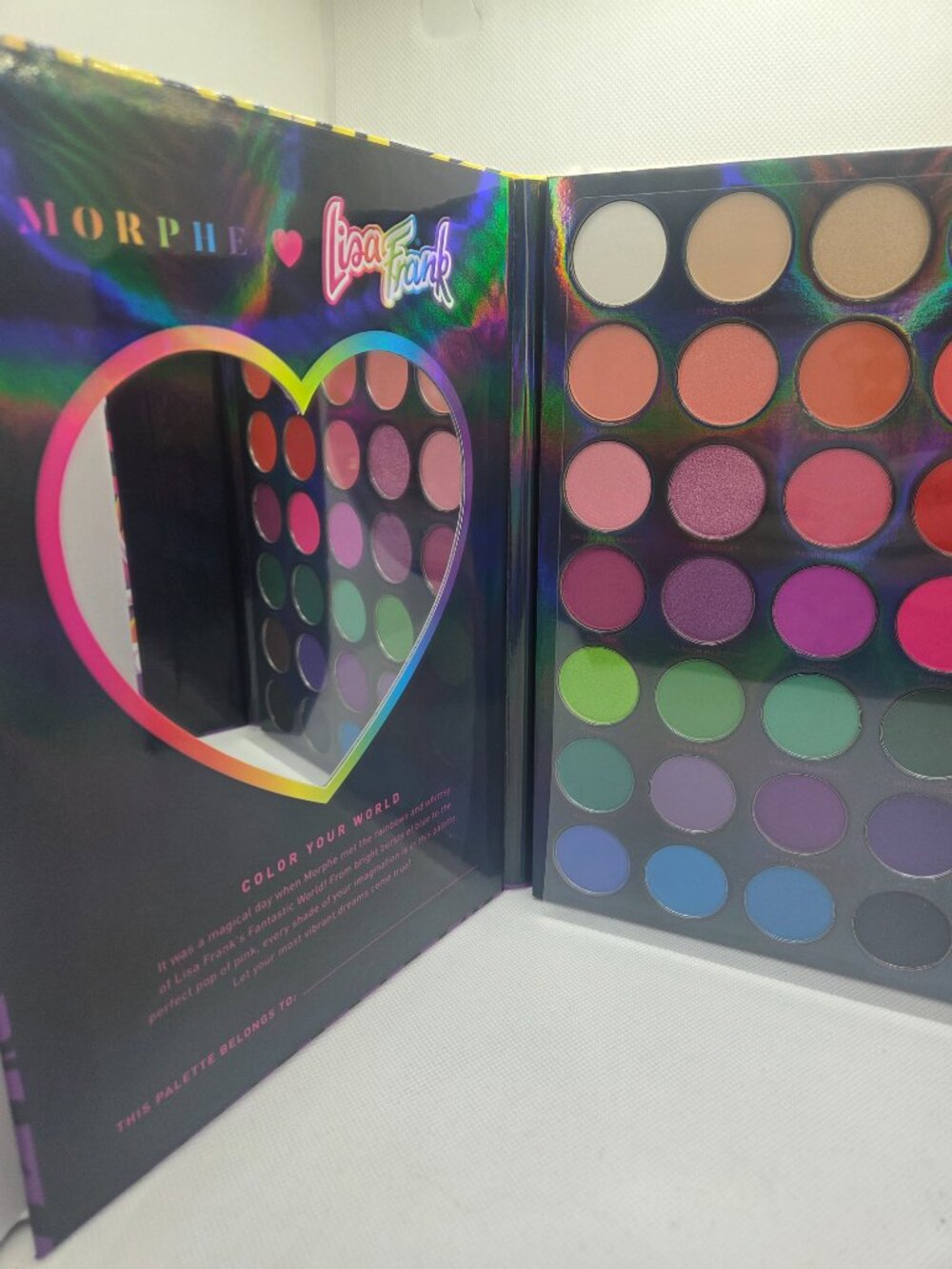 Morphe x Lisa Frank 35B Eyeshadow Palette – NEW - Picture 3 of 4